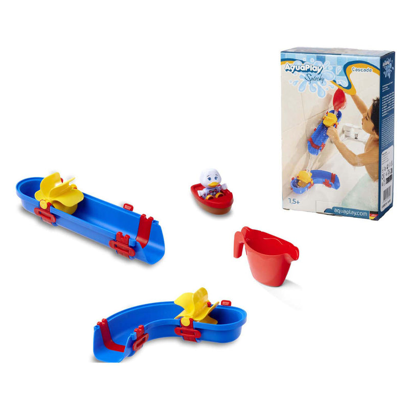 Load image into Gallery viewer, Aquaplay badspeelgoed sploshy cascade waterbaan met accessoires.
