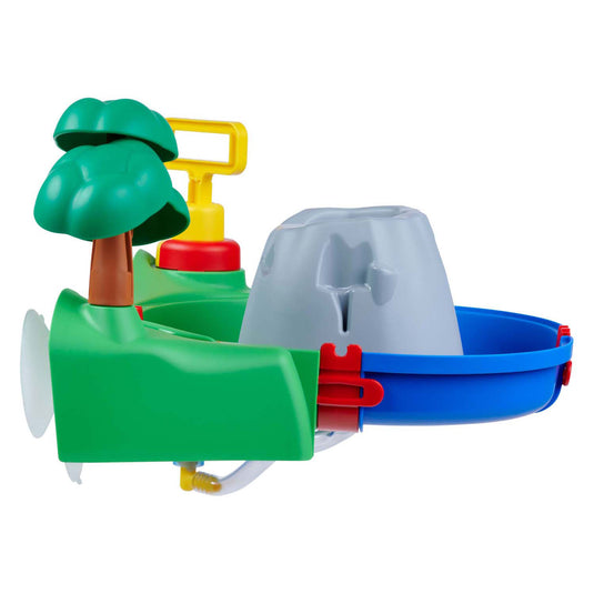Aquaplay badspeelset sploshy volcano met schuimmachine en waterbaan.