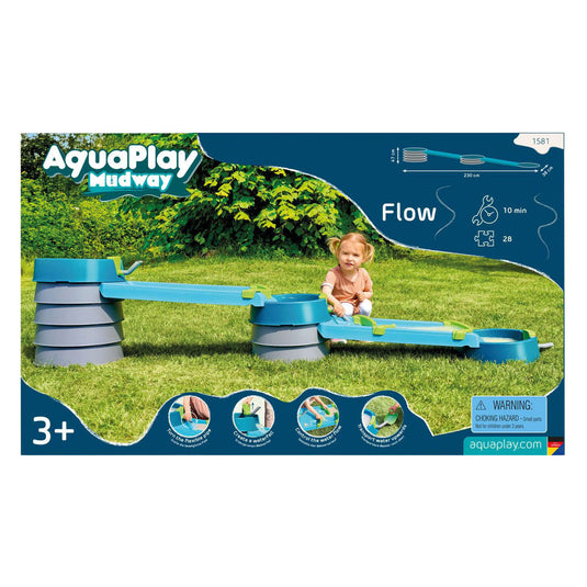 Aquaplay - waterbaan - mudway flow - modderbaan