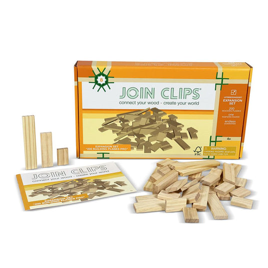 Join clips uitbreidingsset 200 bouwplankjes pro