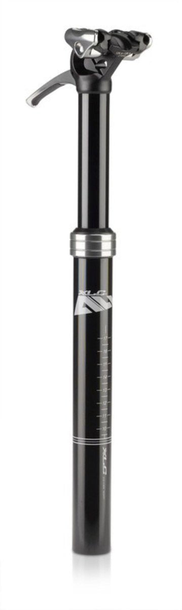 Xlc sp-t05 zadelpen - all mountain - dropper - 30.9x361mm - aluminium - setback - zwart