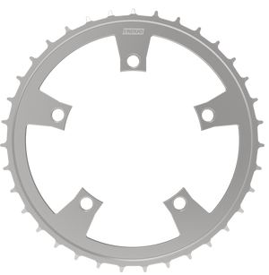 Kettingblad 58T Enduo Cargo 5-B 130-BCD Cl-46.7mm - zilver