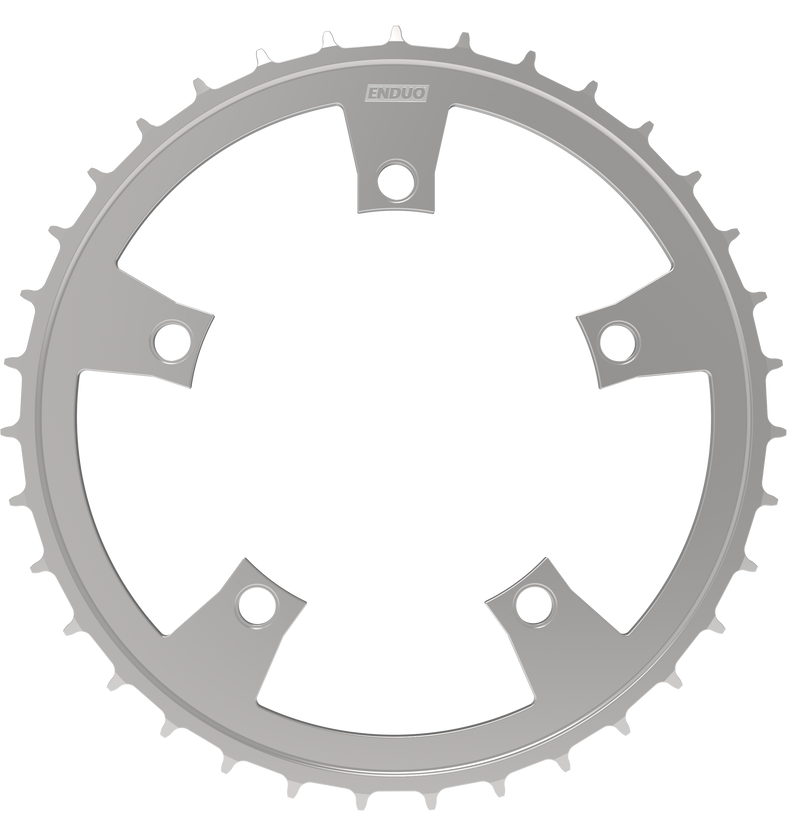 Load image into Gallery viewer, Kettingblad 58T Enduo Cargo 5-B 130-BCD Cl-46.7mm - zilver
