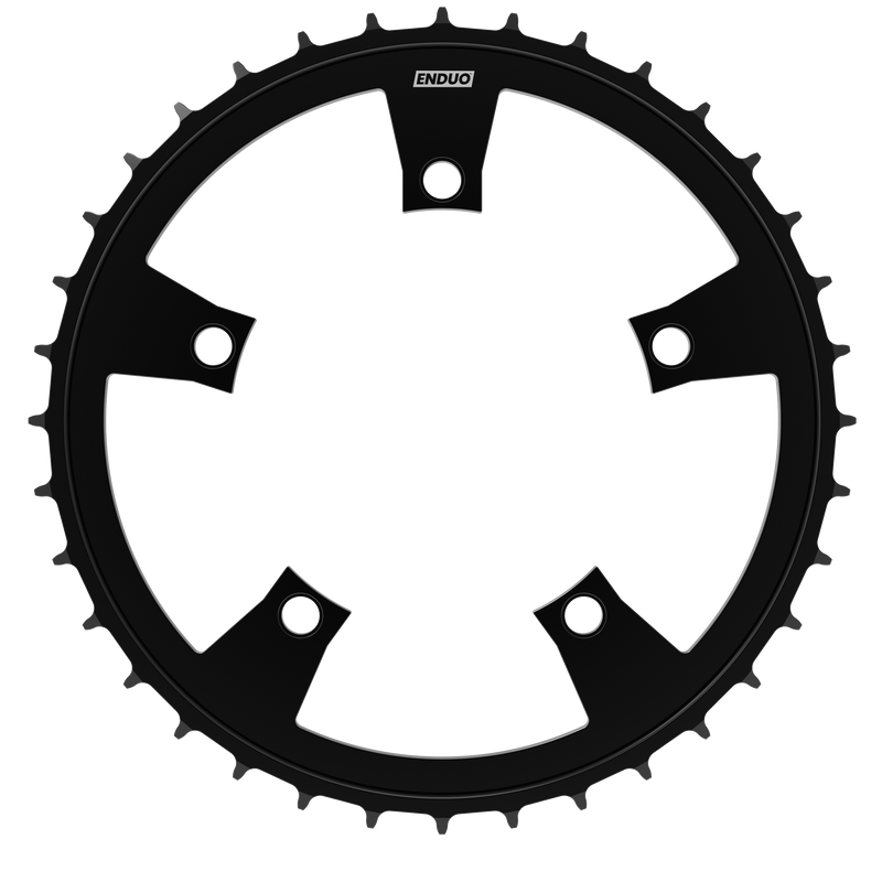 Load image into Gallery viewer, Kettingblad 72T Enduo Cargo 5-B 130-BCD Cl-46.7mm - zwart
