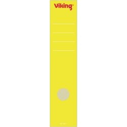 Ordnerrugetiketten viking geel 10 stuks papier