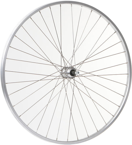 Contec achterwiel alu sport + quando kt-a11r . hr 26 alu silb.7 f. sp.niro 2.00