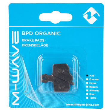 M-wave bpd organic as1 brake pads for disc brake