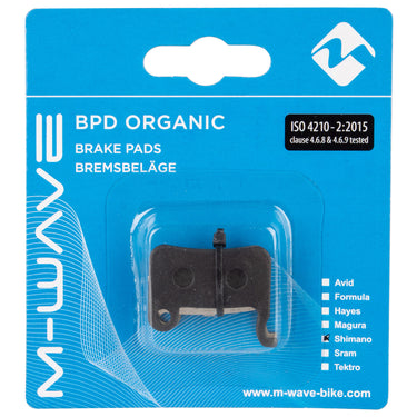 M-wave bpd organic st1 brake pads for disc brake