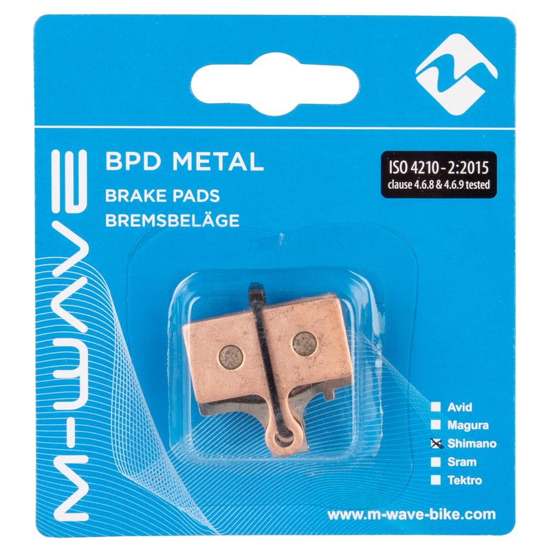 Load image into Gallery viewer, M-wave bpd metal s1 brake pads for disc brake
