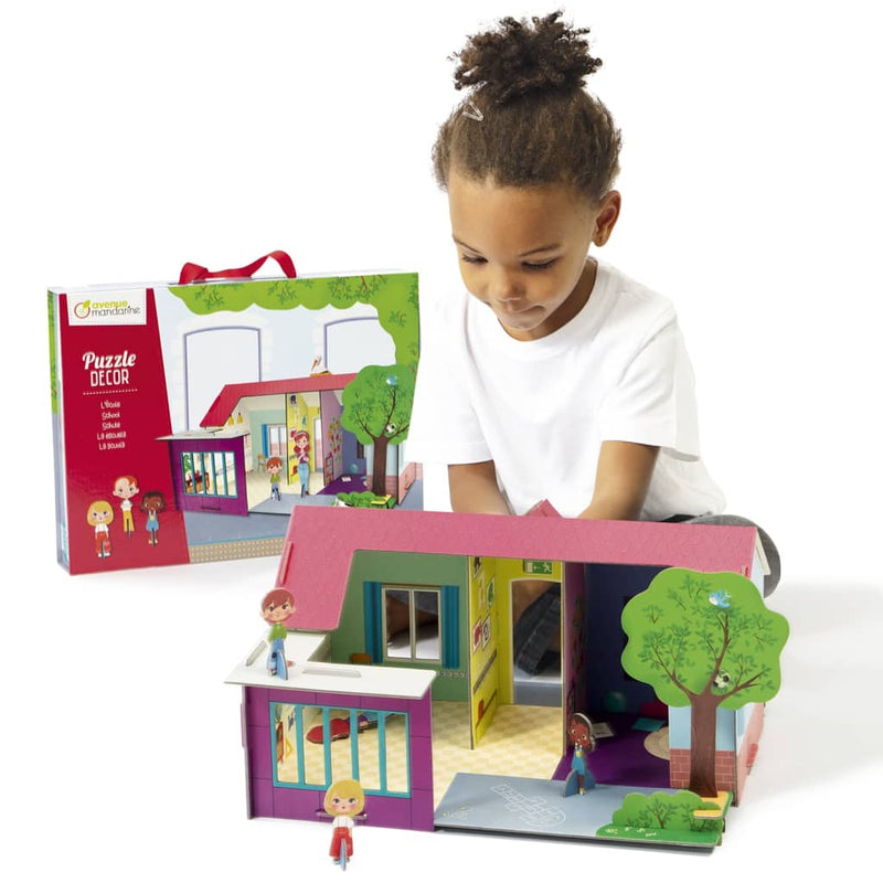 Load image into Gallery viewer, Avenue mandarine avenue mandarine 3d-puzzel school
