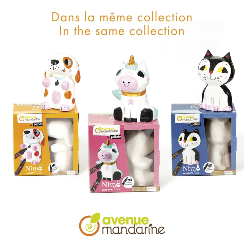 Load image into Gallery viewer, Avenue Mandarine Avenue Mandarine Tekenset Nimo Deco Victor the Cat
