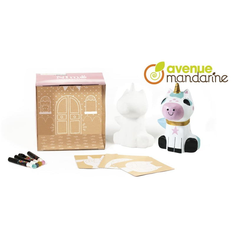 Load image into Gallery viewer, Avenue Mandarine Avenue Mandarine Tekenset Nimo Deco Michele the Unicorn
