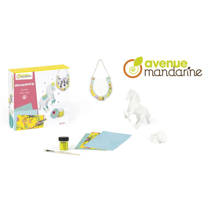 Load image into Gallery viewer, Avenue Mandarine Avenue Mandarine Knutseldoos Horse Riding
