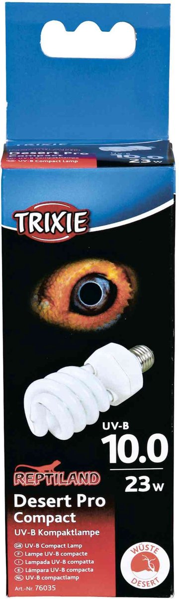 Load image into Gallery viewer, Trixie reptiland desert pro compact 10.0 uv-b lamp
