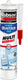 Rubson sanitair kit multi-materials lichtgrijs 280 ml – siliconenkit voor badkamer – schimmelbestendig waterdicht – voor douche, bad sanitair afdichting