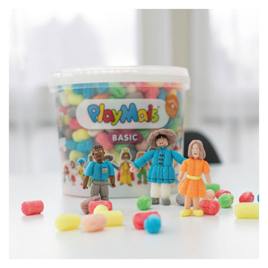 PlayMais Basic Emmer 5 Liter (> 500 Stukjes)