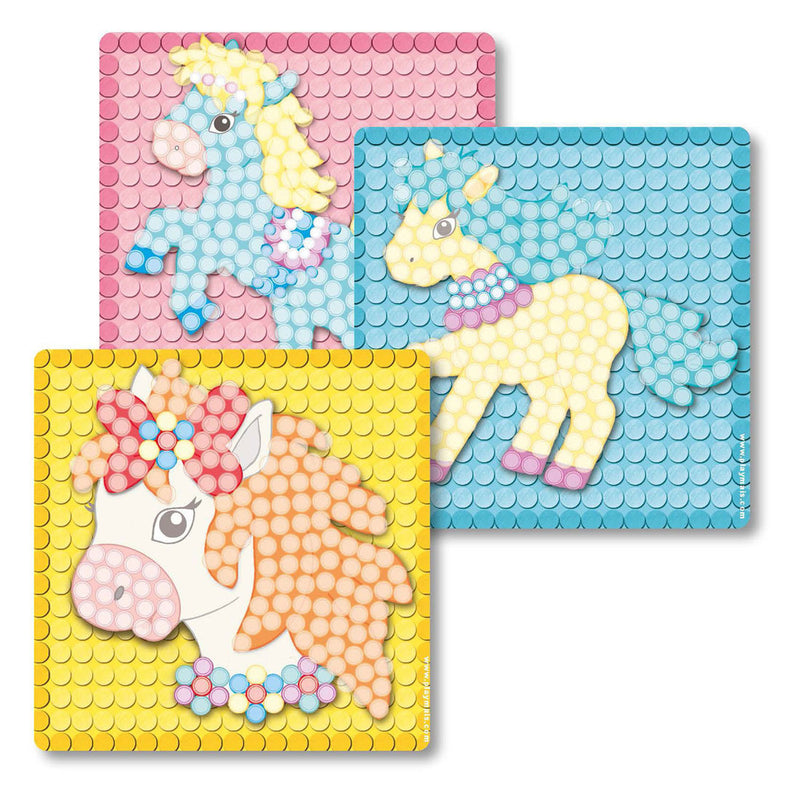 Load image into Gallery viewer, Playmais mosaic kaarten versieren dream pony
