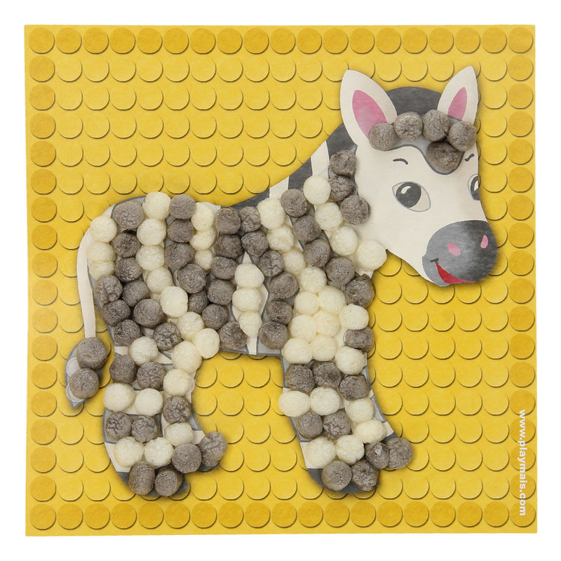 Load image into Gallery viewer, PlayMais Mosaic Kaarten Versieren Dierentuin
