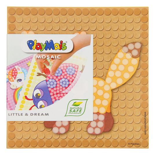 Playmais mosaic kaarten versieren bos