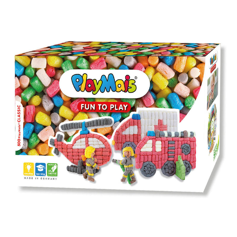 Load image into Gallery viewer, Playmais fun to play brandweerwagen
