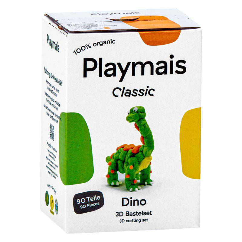Load image into Gallery viewer, Playmais classic 3d dino - 90 stukjes
