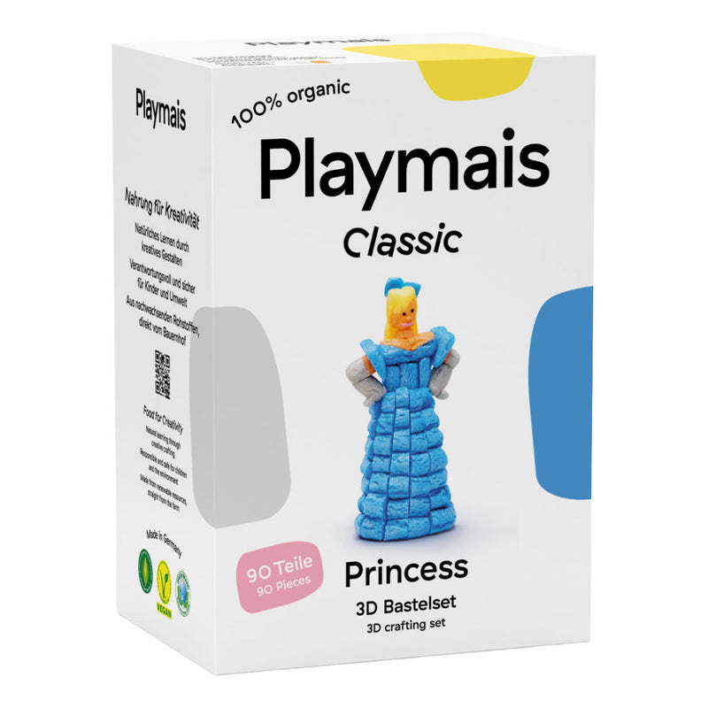 Load image into Gallery viewer, Playmais classic 3d prncess - 90 stukjes
