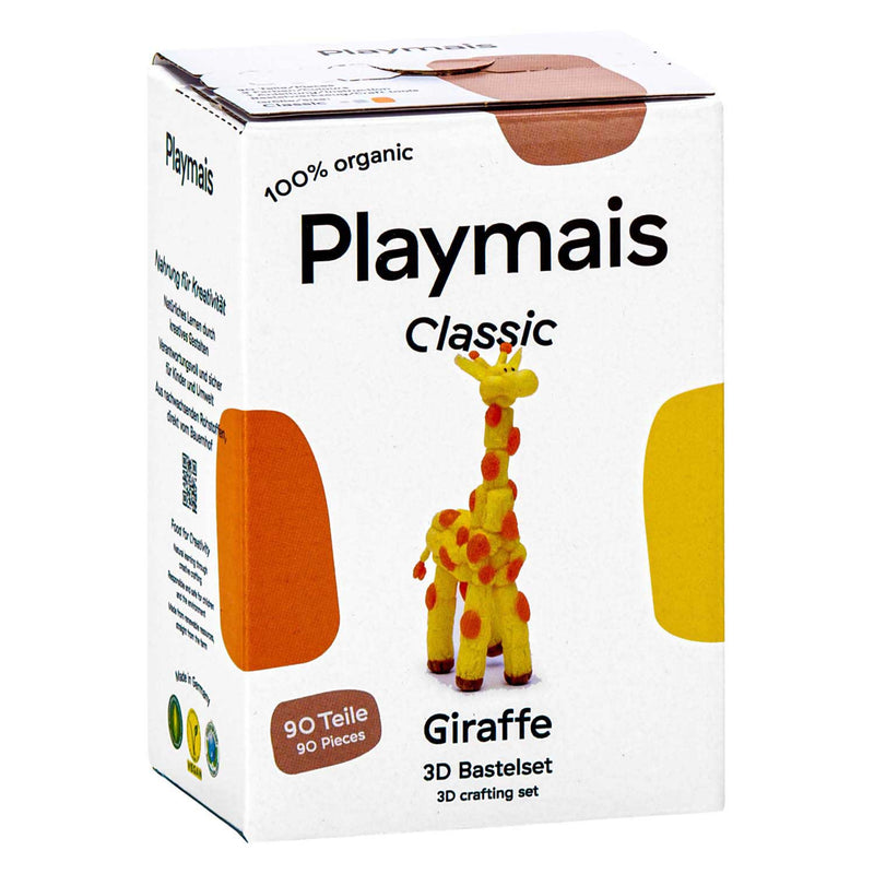 Load image into Gallery viewer, Playmais classic 3d giraf - 90 stukjes
