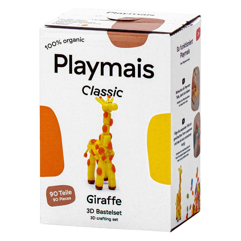 Load image into Gallery viewer, Playmais classic 3d giraf - 90 stukjes
