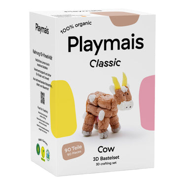 Playmais classic 3d koe - 90 stukjes
