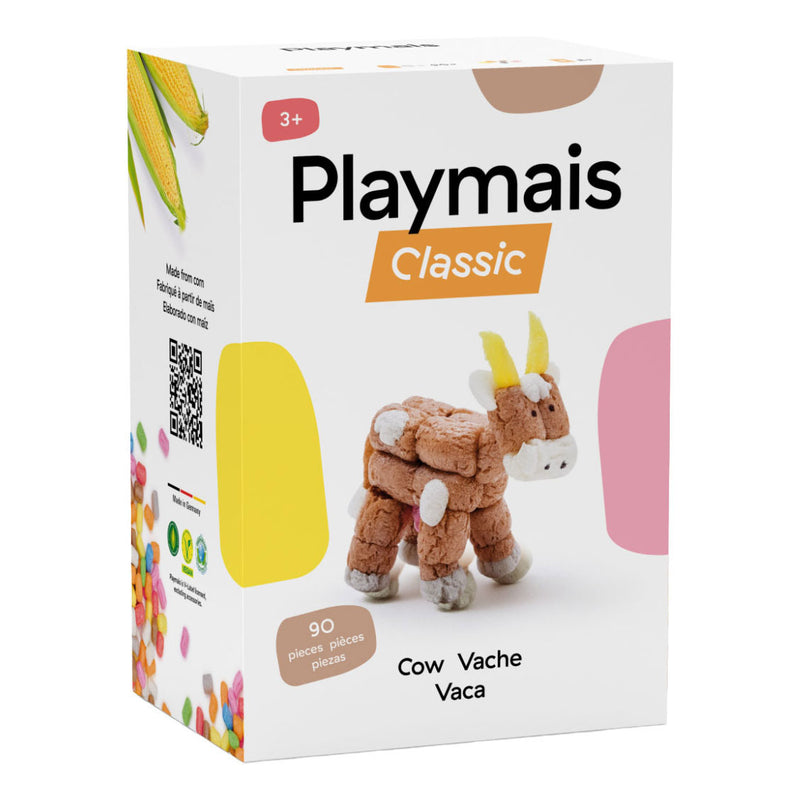 Load image into Gallery viewer, Playmais classic 3d koe - 90 stukjes
