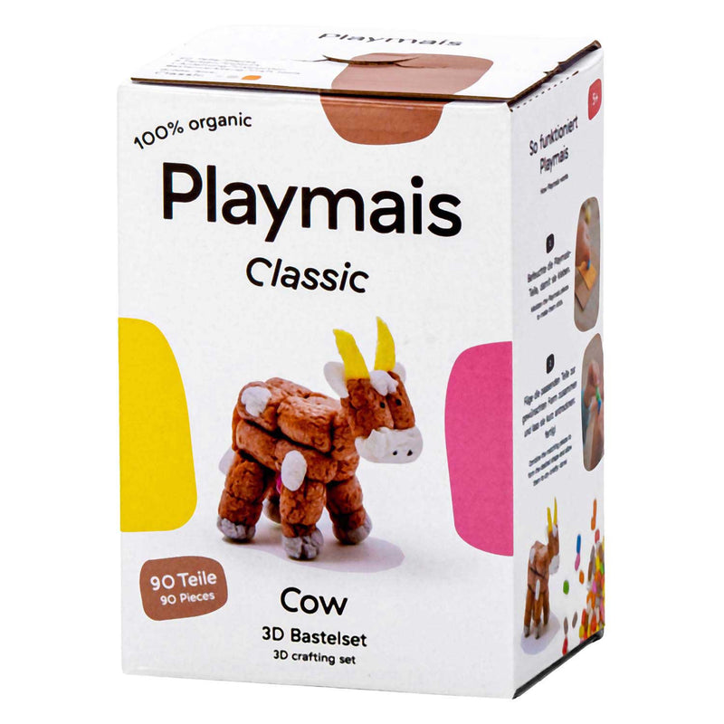 Load image into Gallery viewer, Playmais classic 3d koe - 90 stukjes
