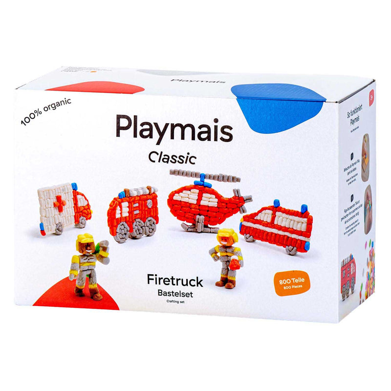 Load image into Gallery viewer, Playmais classic brandweer - 800 stukjes
