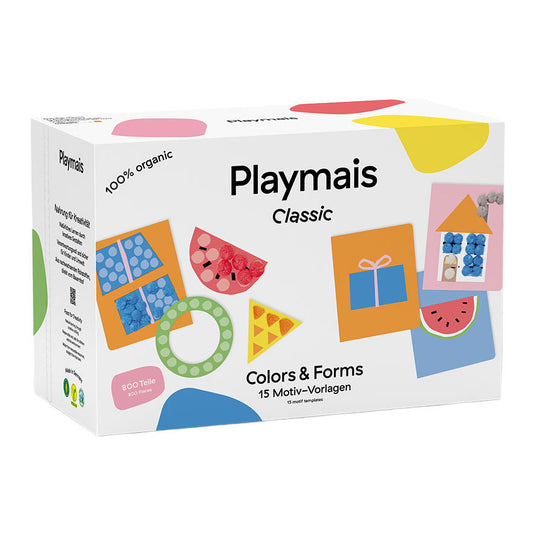 Playmais classic colors forms - 800 stukjes
