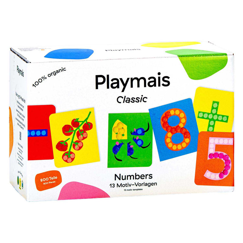 Load image into Gallery viewer, Playmais classic numbers - 800 stukjes
