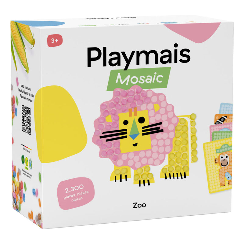 Load image into Gallery viewer, Playmais mosaic dierentuin - 2300 stukjes
