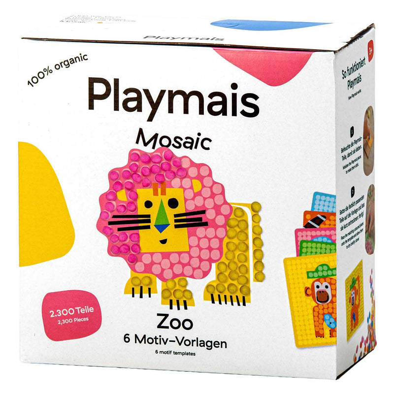Load image into Gallery viewer, Playmais mosaic dierentuin - 2300 stukjes
