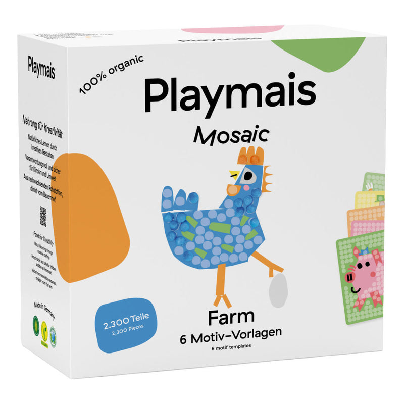 Load image into Gallery viewer, Playmais mosaic boerderij - 2300 stukjes
