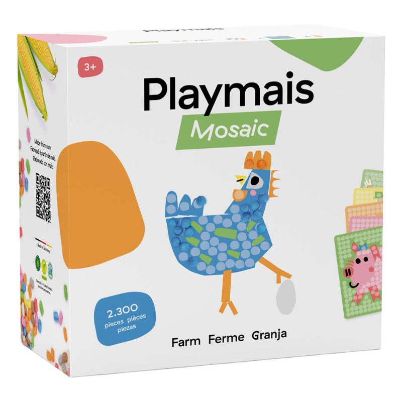 Load image into Gallery viewer, Playmais mosaic boerderij - 2300 stukjes
