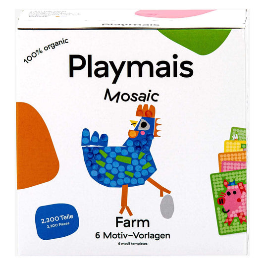 Playmais mosaic boerderij - 2300 stukjes
