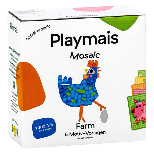 Playmais mosaic boerderij - 2300 stukjes