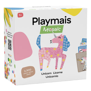 Playmais mosaic eenhoorn - 2300 stukjes