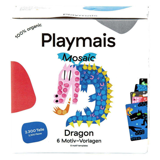 Playmais mosaic draak - 2300 stukjes