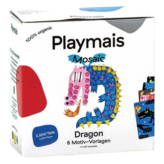 Playmais mosaic draak - 2300 stukjes