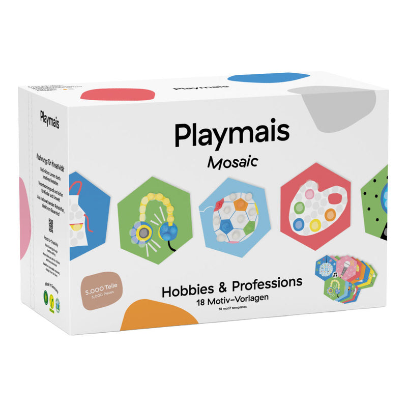 Load image into Gallery viewer, Playmais mosaic hobbies and professions knutselset - 5000 stukjes
