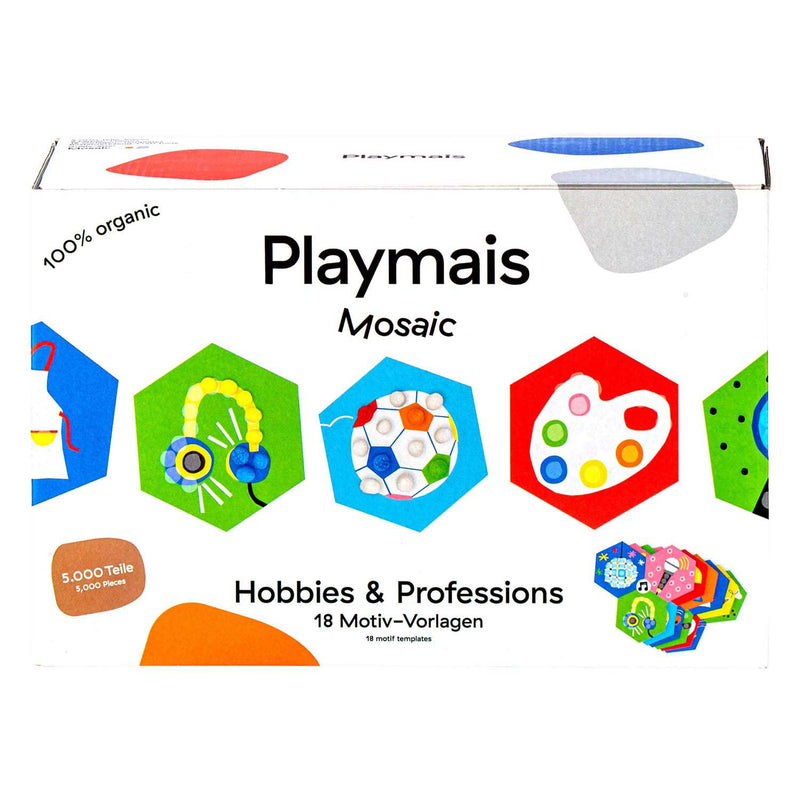 Load image into Gallery viewer, Playmais mosaic hobbies and professions knutselset - 5000 stukjes
