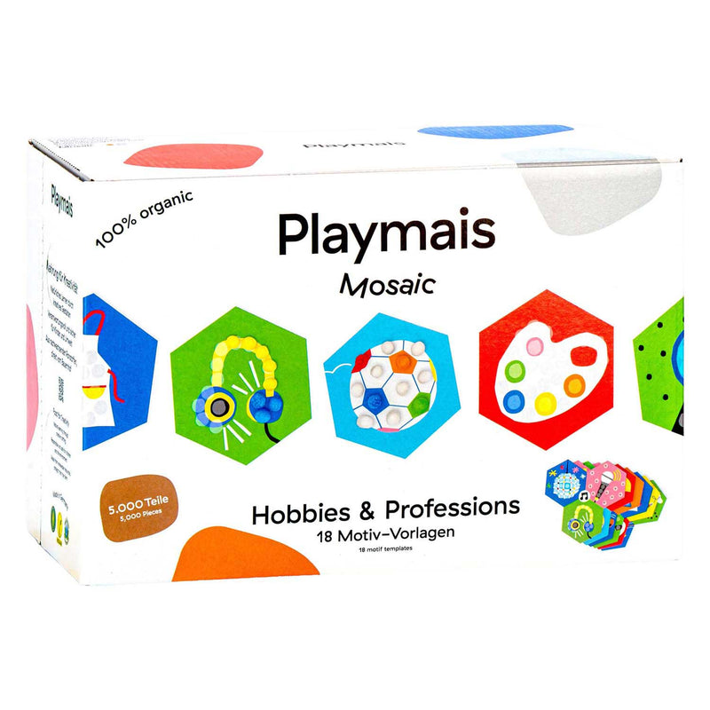Load image into Gallery viewer, Playmais mosaic hobbies and professions knutselset - 5000 stukjes
