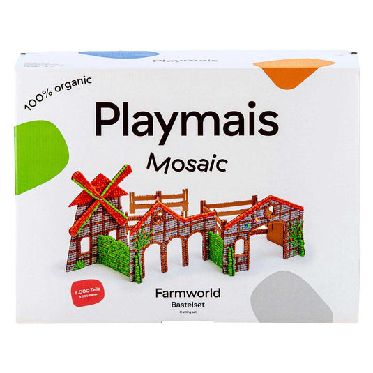 Playmais mosaic boerderijset - 8000 stukjes