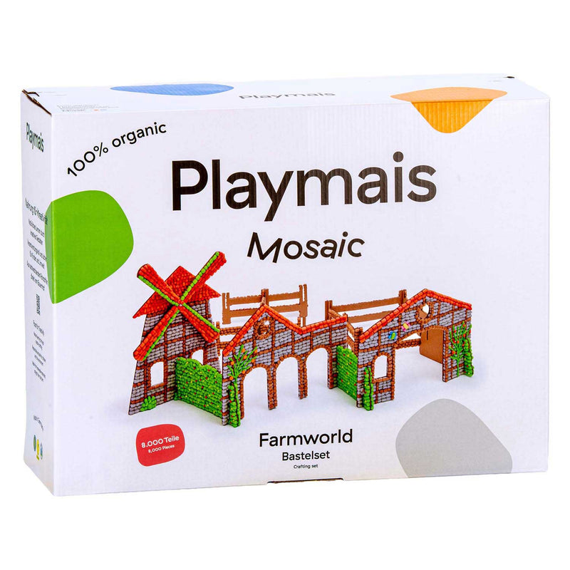 Load image into Gallery viewer, Playmais mosaic boerderijset - 8000 stukjes
