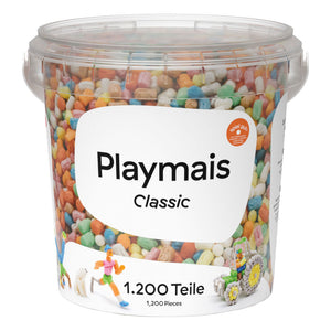 Playmais classic basic emmer (> 1200 stukjes)