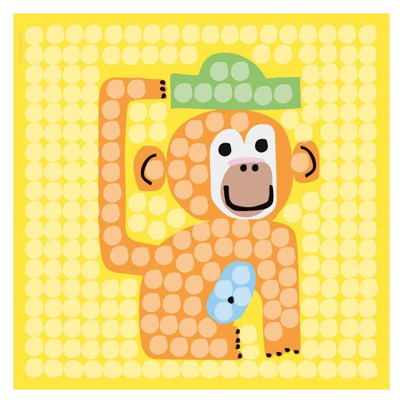 Load image into Gallery viewer, Playmais mosaic kaarten versieren zoo
